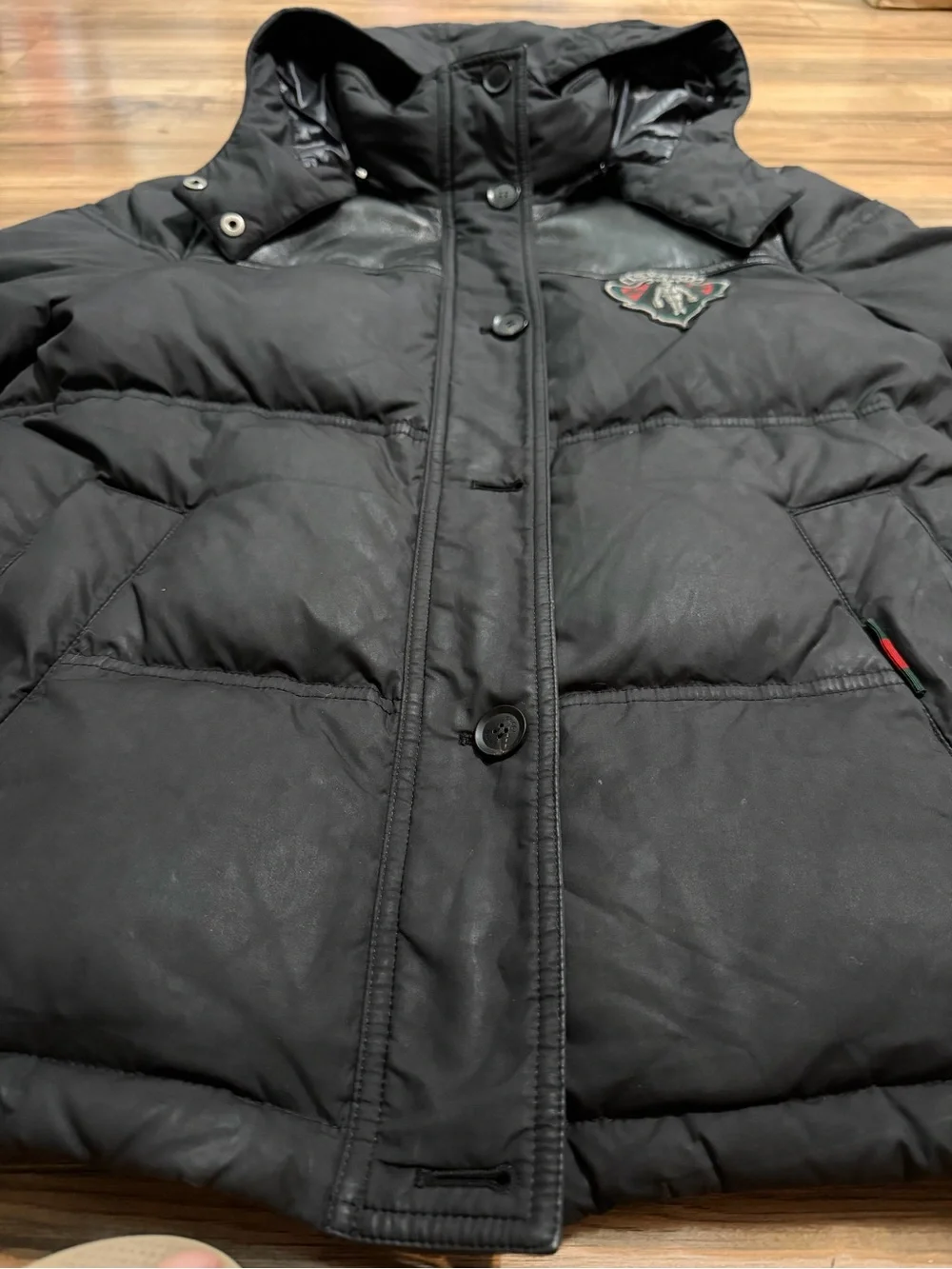 Gucci men leather
